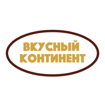 Логотип "Вкусный континент", товарный знак № 1029662