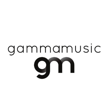 Логотип "gammamusic gm", товарный знак № 1015998