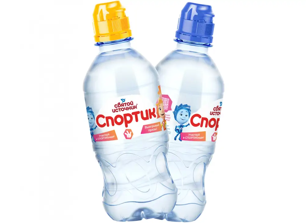 Производитель воды «Святой источник» выпустил лимитированную серию бутылочек воды с персонажами из мультфильма «Фиксики» - «Симка» (товарный знак № <a href="https://onlinepatent.ru/trademarks/502206/">502206</a>) и «Нолик» (товарный знак №<a href="https://onlinepatent.ru/trademarks/502205/">502205</a>).