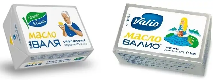 Введение потребителей в заблуждение с помощью упаковки. Финская компания ООО «Валио» (товарный знак № <a href="https://onlinepatent.ru/trademarks/409952/">409952</a>) подала жалобу в ФАС и ожидаемо выиграла спор.