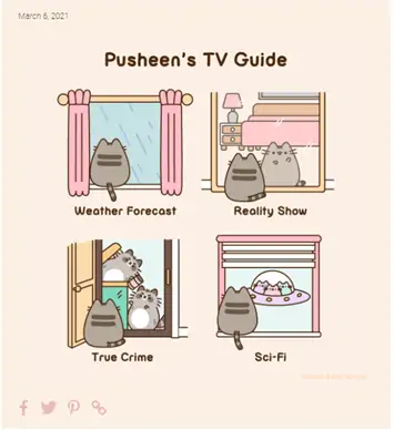 Имя кошки PUSHEEN зарегистрировано как товарный знак № 1332375