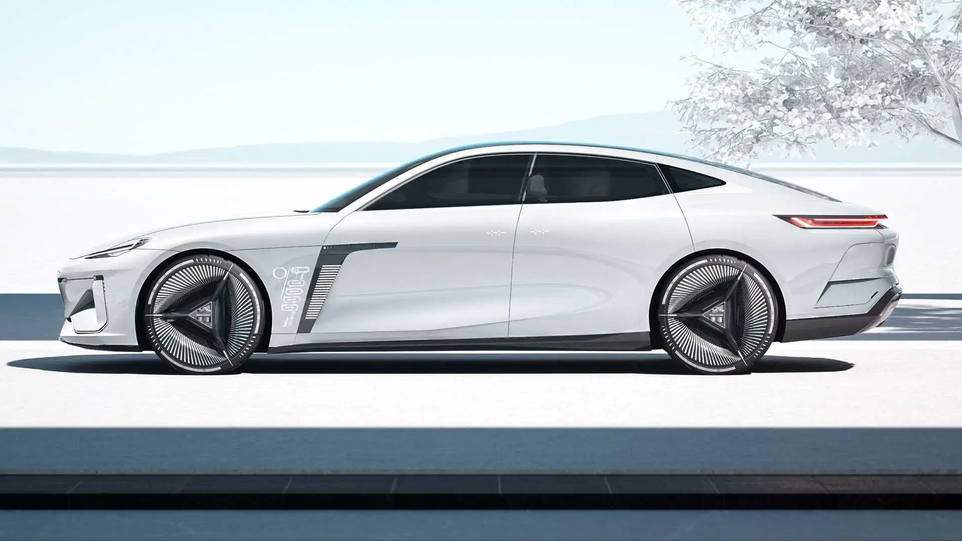 Конкурент Tesla: Geely запатентовала полностью электрический седан