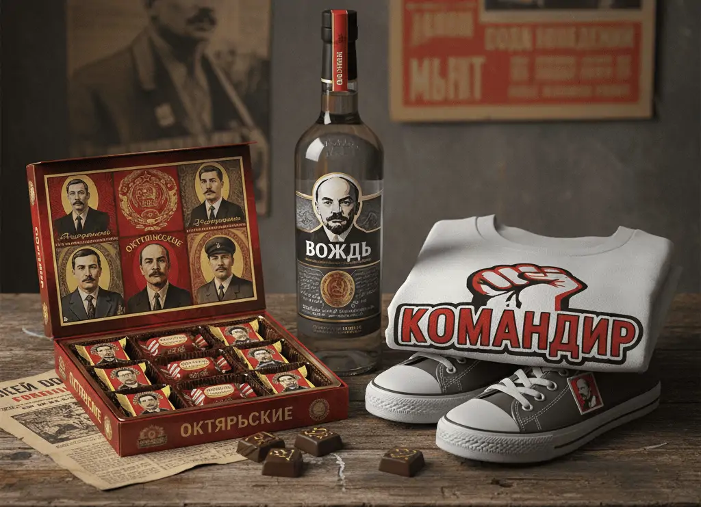 Конфеты, водка, одежда: как компании используют имена вождей Октябрьской революции в своих товарных знаках