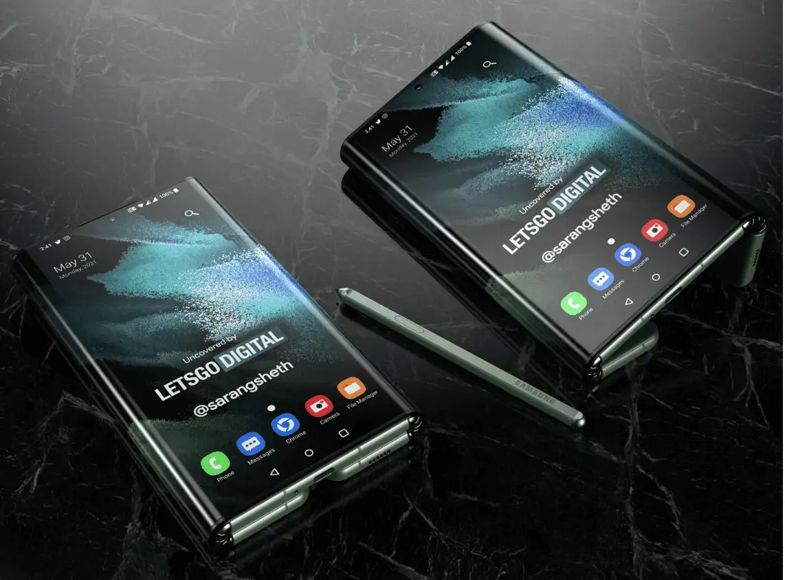 Опубликован новый патент Samsung с изображениями устройства с гибким экраном