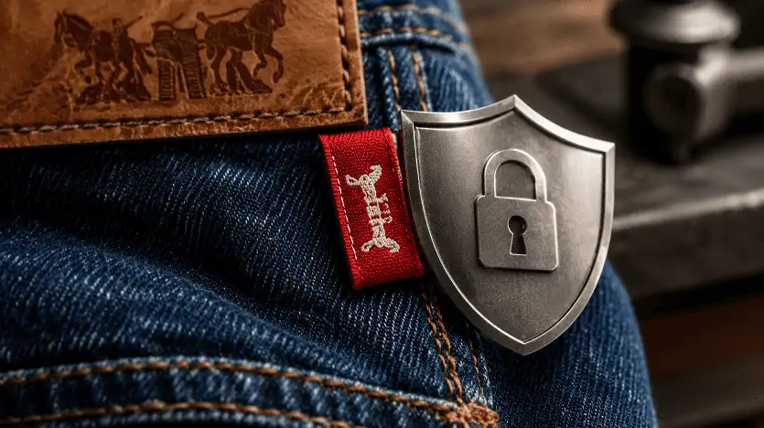 Как Levi Strauss защищает свою красную бирку